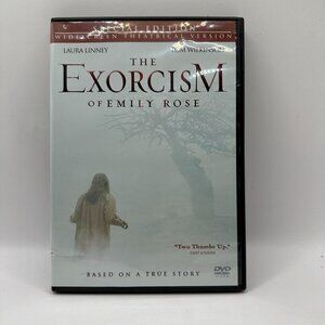 The Exorcism Of Emily Rose Special Edition DVD Based On True Story Wide Screen
